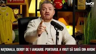 NAȚIONALA, DERBY DE 1 IANUARIE: Portarul a vrut să sară din avion! | VREAU SĂ ŞTIU