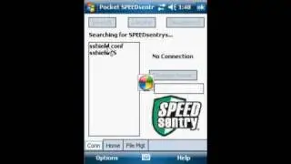 How to adjust the sensitivity of radar speed display signs using the PDA software