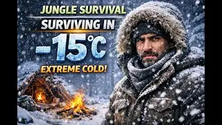 Surviving in -15°C | Extreme Jungle Survival/Beast survival Tv