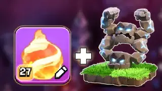 Fireball + Meteor Golem OP Ground Strategy | Legend League Clash of Clans