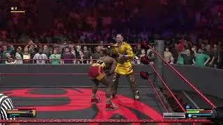 WWE 2K25:  WMAC:  Season 2: Episode 192:  Fight 2:  The Bam! v Wizard