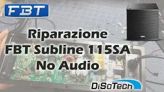 Riparazione Assistenza Subwoofer FBT Subline 115SA 