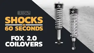 Амортизаторы за 60 секунд Fox 2 0 Coilovers
