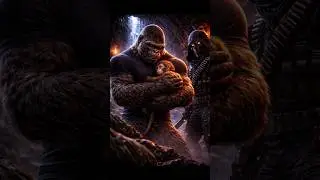 Gorilla Chanti Saves Monkey 🦍🔥 #chantivlogs #comedy #aishorts