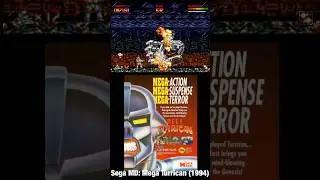 Game & Ad: Mega Turrican #retrogaming #1990s #segagenesis #nostalgia #megadrive #retro