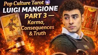 Pop Culture Tarot 🔮 Luigi Mangione Part 3 &mdash; Karma, Consequences & Truth