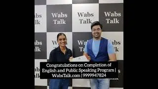 (Join: +91-9999947824) Many congratulations to our WabsTalker on Completion of Course! #wabstalk