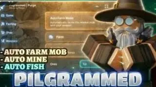 🔥 Pilgrammed Script — AUTO FARM, CRAFT BEST GEAR & DOMINATE EVERY BOSS! 💀⚔️#scriptblox#robloxscript 