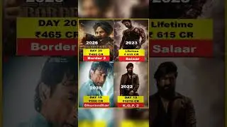 Border 2 | Salaar | Dhurandhar | KGF2 | Days 20 Box Office Collection 🔥 | #cinema #indiancinema