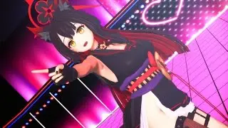 【ブルアカMMD】R18MMD紳士向けサンプル　ムチムチなワカモがSexyに踊る「BAAM」【ブルーアーカイブ　Blue Archive】