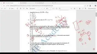 Test Solution 3|Batch-32|| ME Academy| IBA Sukkur