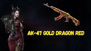 CrossFire ➤ AK-47 Gold Dragon Red