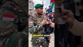 Indonesia Kirim Pasukan ke Gaza