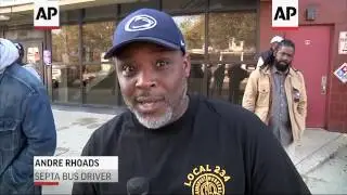 Pa. Transit Workers Strike For Better Benefits