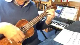 Life On Mars - solo ukulele - arranged & played by Colin Tribe on LEHO