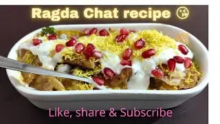 Ragda Chat 😋😋Mumbaiya Recipe 😉