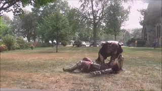 Wrestling in armor (WMAW 2017, USA)