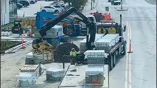 Truck-Mounted Boom Lift (Crane) with Block Scissor Grab Lift Clamps
