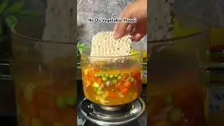 Without oil veg maggi || #shorts #viral