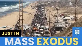 Mass Exodus in Gaza: Thousands Flee Amid New Israeli Strikes