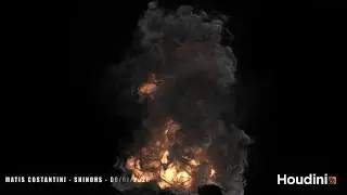 FX -  Pyro simulation in Houdini (06/01/2026)