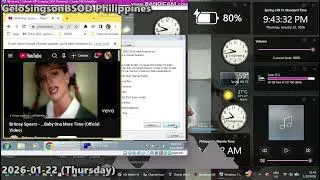 Baby One More Time has BSOD VM (Windows 7 Ultimate HP Compaq OEM)