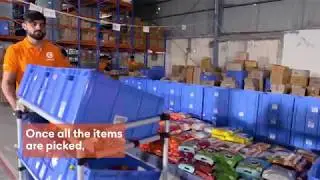 Groceries Warehouse Corporate Film  |  Grofers |  Vibhor Mathur