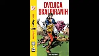 Komandant Mark - Dvojica Skalpiranih 1/2 (Strip u boji)