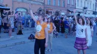 Zaproszenie na flash mob Moja Wolność - Misja TK 2017