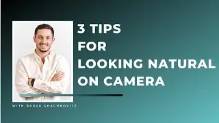 3 Tips for Presenting on Camera (when you don't have an audience to engage with)