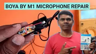 Repair your Boya BY-M1 mic | Youtuber Boya Mic step by step repair@TechTalkswithSunil