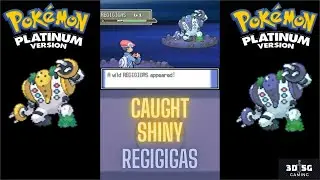 Caught 486 Shiny Regigigas | Pokemon Platinum