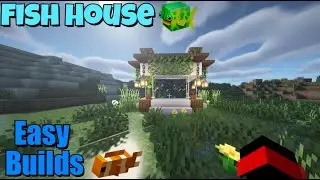 I Build a FISH House in Minecraft 🐟 | Cute Survival Build! #minecraft
