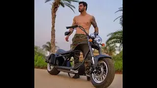 SoverSky M1 Fat Tire electric chopper scooter Citycoco road test