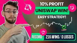 Insane 10% PROFIT WIN! (Our Simple Strategy!) | Uniswap Trade Analysis