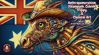 Anthropomorphism, Steampunk, Cubism, Trippy, & Classic Art Meets Australia Part 1.