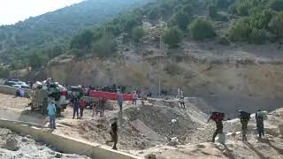 Live- Near Masnaa Border: Lebanese cross into Syria as they flee Israeli airstrikes