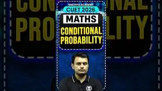 Conditional Probability 💫 CUET 2026 Maths  | cuet 2026 preparation  #cuet  #probability  #shorts
