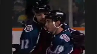 Joe Sakic goals Jets