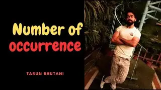 Binary Search-06 | Number of occurrence  | GFG