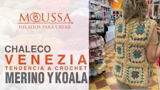 Tej&eacute; el Chaleco Estrella con nosotras 🧡 Merino y Koala, la tendencia a Crochet en 2026 ⭐