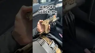 AIRSOFT GLOCK #airsoft #reels #repost #gen5 #glock19x #19x #g19 #fyp #surefire #x300 #9mm