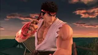 Ryu Smash Bros. Music: Ryu Stage (SFII Arcade)