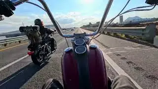VIAJE A HIDALGO EN HARLEY 