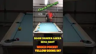 Boom shakkka Lakka Skill shot #8ballpool #shorts #billiards #fun