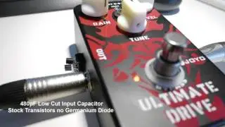Joyo Ultimate Drive - External Clipping and Capacitor Mod