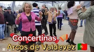 Concertinas 🪗 Arcos de Valdevez 🇵🇹✨ Folclore 🥳 1° Domingo de Fevereiro à tarde é uma animação ✨🥳