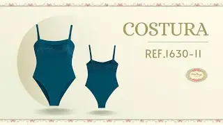MOLDE REF.1630-11 BODY MINIMALE VIT&Oacute;RIA MARAZZI #costura #body  #lingerie #vitoriamarazzi