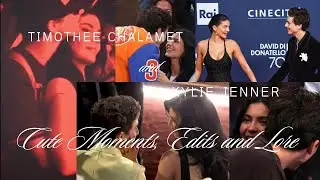 TIMOTHEE CHALAMET AND KYLIE JENNER LORE, CUTE MOMENTS AND EDITS COMPILATION #timotheechalamet #kylie