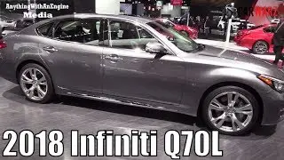 2018 Infiniti Q70L V6 330HP $62,000 At The 2018 NAIAS Detroit Auto Show
